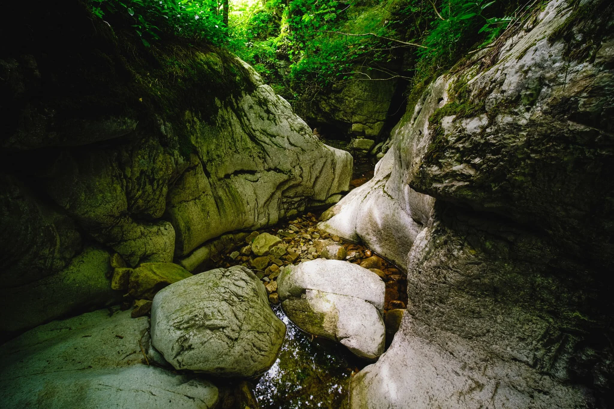 Lisabet and I scrambled down the gorge created by Ease Gill to capture this world of twists and turns. I’ve no doubt that with a good pair of wellies on, and a more adventurous spirit, you could follow this largely dry gorge a good distance. For now, this will do.