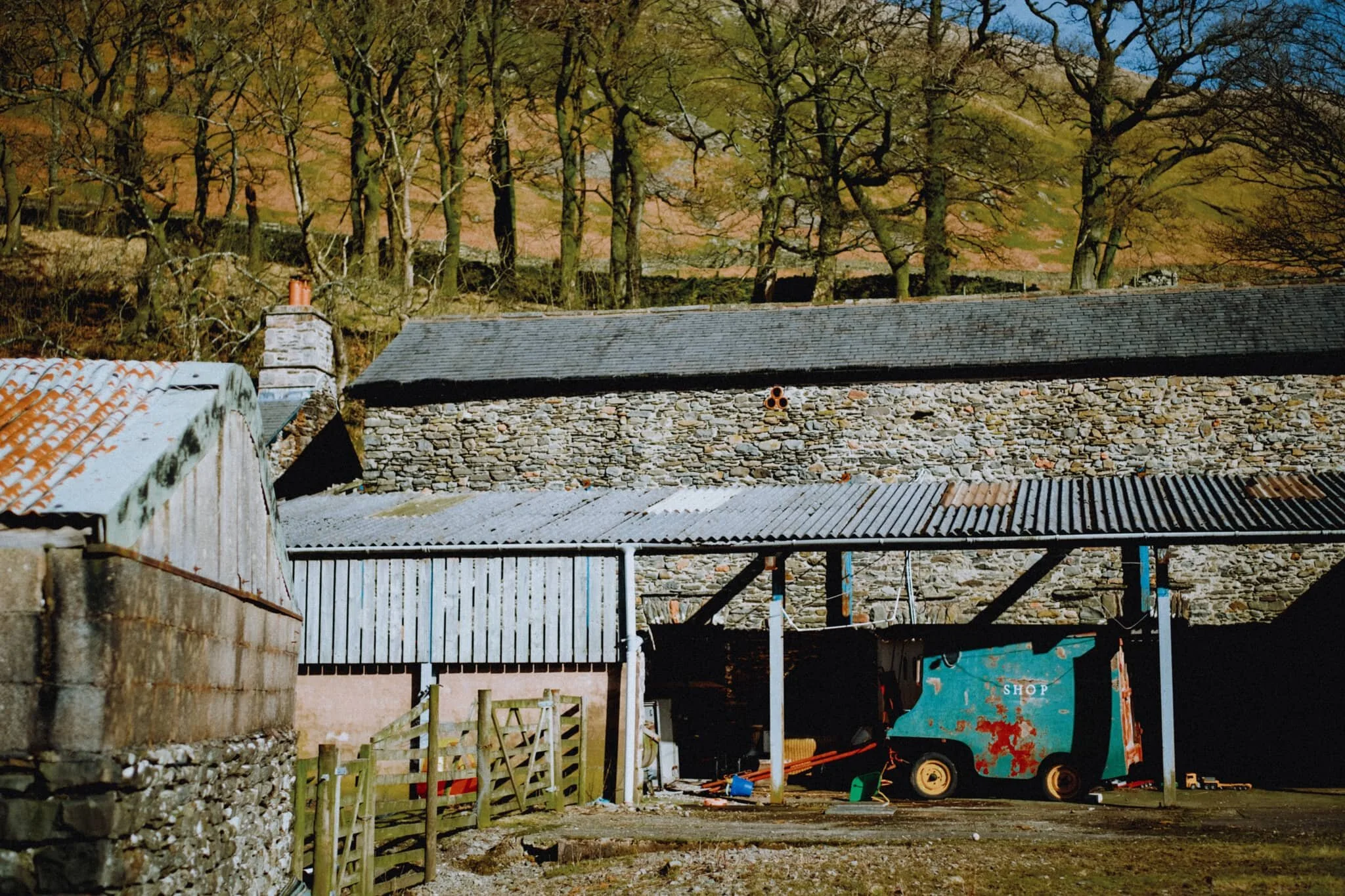 A farm “shop”.