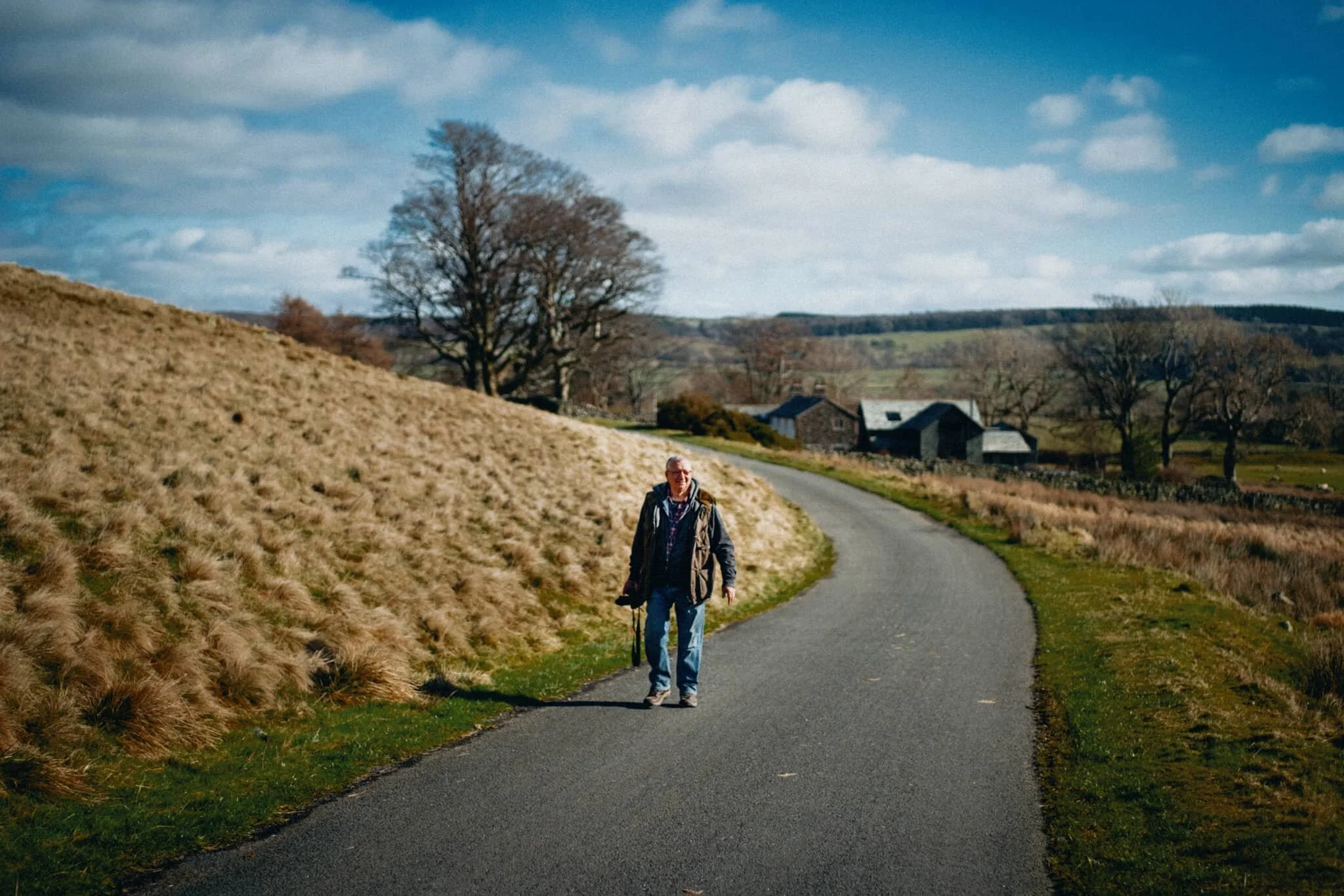 Dad, with his own Fujifilm camera setup, enjoying the glorious sights and wonderful light conditions.
